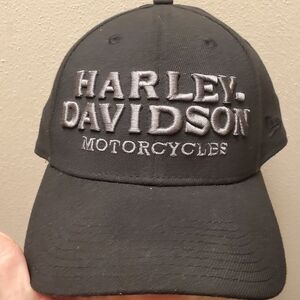 Genuine Harley Davidson Large/xlarge black Embroidered HarleyDavidson hat